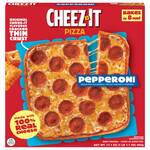 Cheez-It Pizzas with Cracker-Thin Crusts