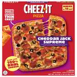 Cheez-It Pizzas with Cracker-Thin Crusts