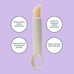 Chef'n ShroomBroom - Mushroom Cleaning Brush and Corer