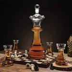 Chess Wine and Whiskey Decanter