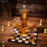 Chess Wine and Whiskey Decanter