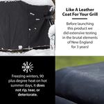 Chill The Grill - High Temperature Silicone-Coated Grill Cover