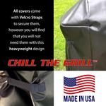 Chill The Grill - High Temperature Silicone-Coated Grill Cover