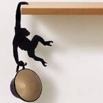 Chimp Balance Hanger - Holds Up Bananas, Jackets, Bags, and More