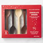 Chocolate Spoons - Dark Chocolate, Milk Chocolate, and White Chocolate