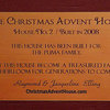 Christmas Advent House Calendar