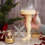 A Christmas Story Leg Lamp Glass Cup - FRAGILE!