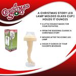A Christmas Story Leg Lamp Glass Cup - FRAGILE!
