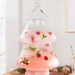 Christmas Tree Glass Drink Dispenser