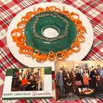 Christmas Vacation Aunt Bethany's Jello Mold with Cat Food Topping