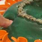 Christmas Vacation Aunt Bethany's Jello Mold with Cat Food Topping