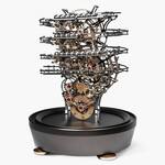 Chronomeans Dunyazad - Kinetic Art Rolling Ball Clock