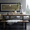 Chunky Cable Knit Sweater Table Runner