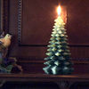 Chunky Christmas Tree Candle