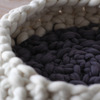 Chunky Knit Cat Bed