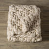 Chunky Knit Peruvian Wool Throw Blanket