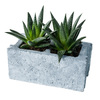 Cinder Block Cement Planter