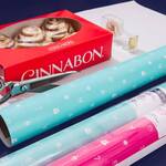 Cinnabon Cinnamon Roll-Scented Holiday Wrapping Paper