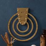 Circular Three Brass Ring Wall Calendar