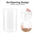 Clear Piggy Bank For Adults - Break to Open!