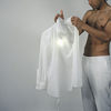 Clothes Hanger Lamp
