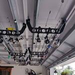 Cobra Garage Door Storage Rack - Holds Fishing Rods, Brooms, and More!