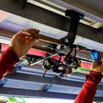 Cobra Garage Door Storage Rack - Holds Fishing Rods, Brooms, and More!