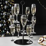 Cocktail Tree Stand - Holds 12 Cocktail, Wine, or Champagne Glasses