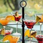 Cocktail Tree Stand - Holds 12 Cocktail, Wine, or Champagne Glasses