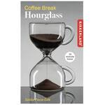 Coffee Break Sand Timer - Coffee-Colored Sand / Glass Coffee Cub Bulbs