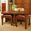 Coffee Table With 4 Nesting Stools