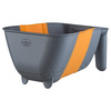 Collapsible Hands-Free Silicone Colander / Strainer