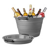 Collapsible Silicone Beverage Bin
