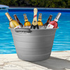 Collapsible Silicone Beverage Bin