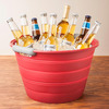 Collapsible Silicone Beverage Bin