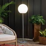 Color-Changing Outdoor Glowing Orb Floor Lamp