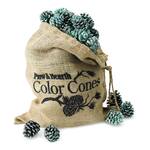 Color Cones - Pine Cones That Create Blue and Green Fireplace Flames