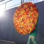 Colorful Autumn Leaves Umbrella