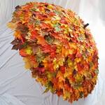 Colorful Autumn Leaves Umbrella