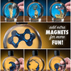 Colorful Ferrofluid Magnetic Liquid