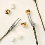 Compact Campfire Roasting Forks - Just Attach to a Tree Branch
