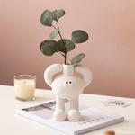 Concerned Character Vase