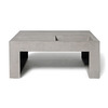 Concrete Coffee Table With Built-in Planter Box