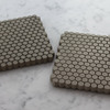 Concrete Hexagon Coasters with Cork Bottoms