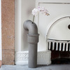 Concrete Pipe Bud Vase Sculpture