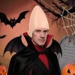 Coneheads-Inspired Bald Cap Costume