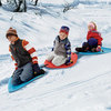 Connecting Saucer Sleds