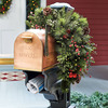 Cordless Pre-Lit Mailbox Holiday Swag
