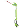 Cordless Telescoping Hedge Trimmer With 3 Position Pivoting Head