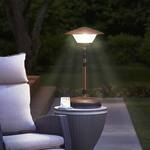 Cordless Telescoping Patio Floor Lamp / Table Lamp